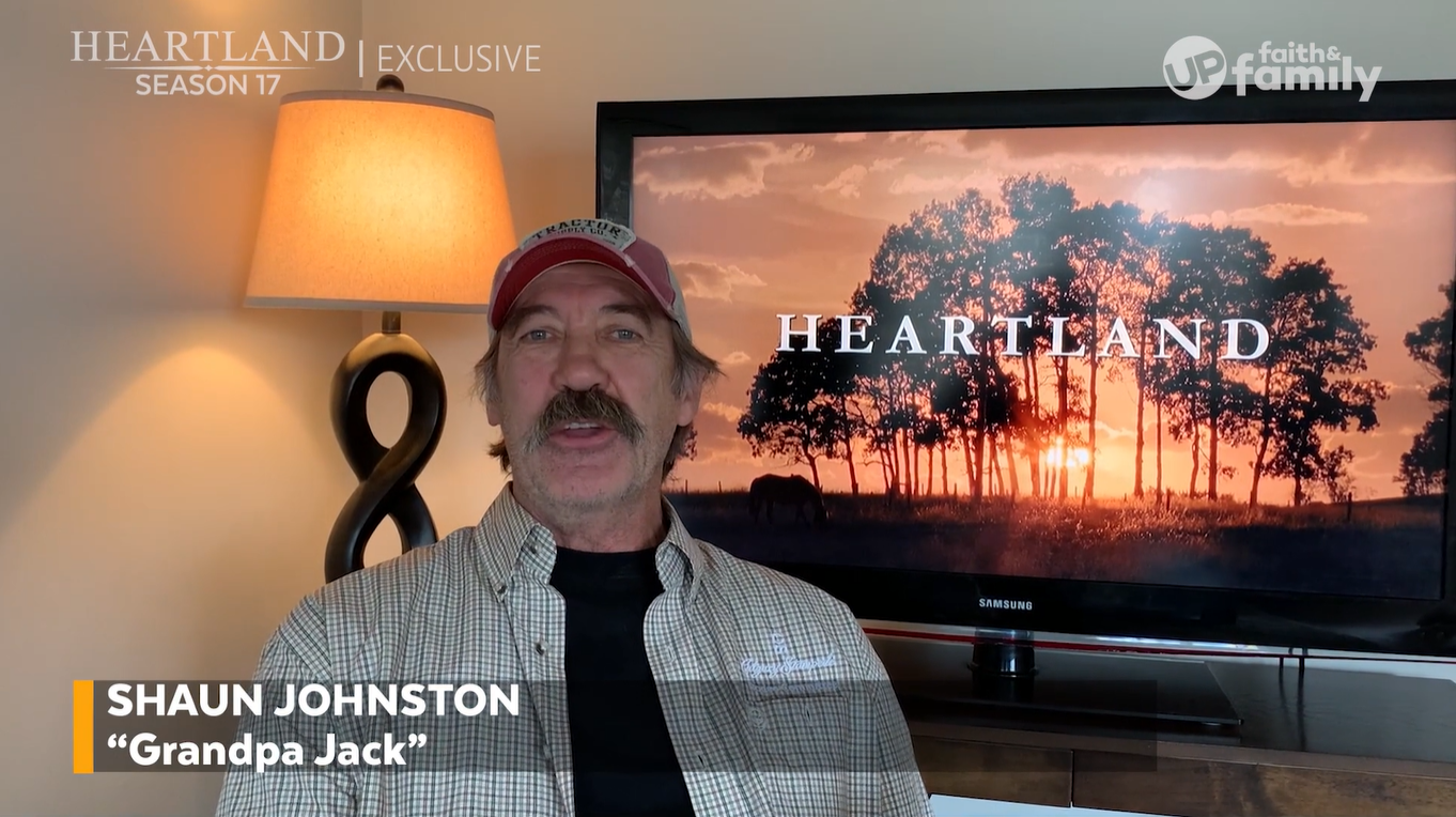 Heartland’s Shaun Johnston Gets Candid in Fan Q&A